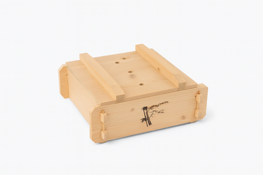 Bamboo wood steamer crate