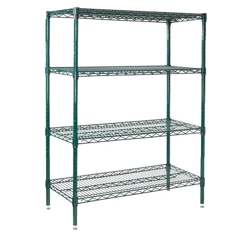 Wire shelves